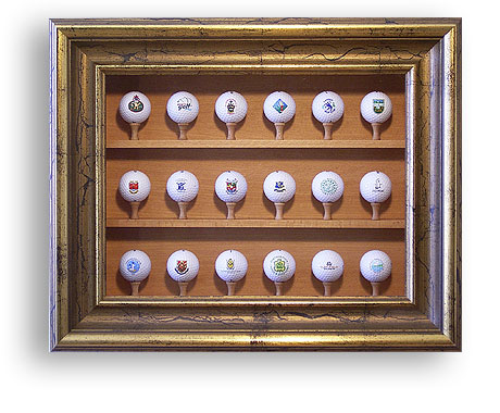 Golfballvitrine Edinburgh