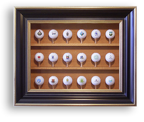 Golfballvitrine St. Andrews