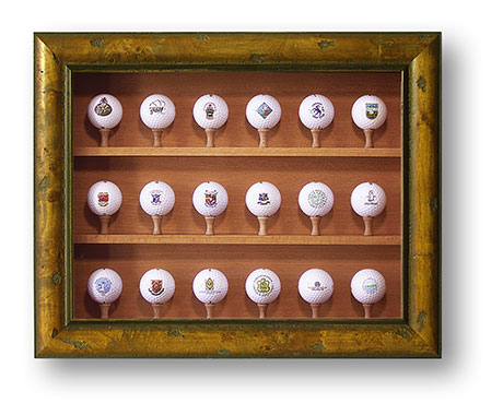 Golfballvitrine Old Head
